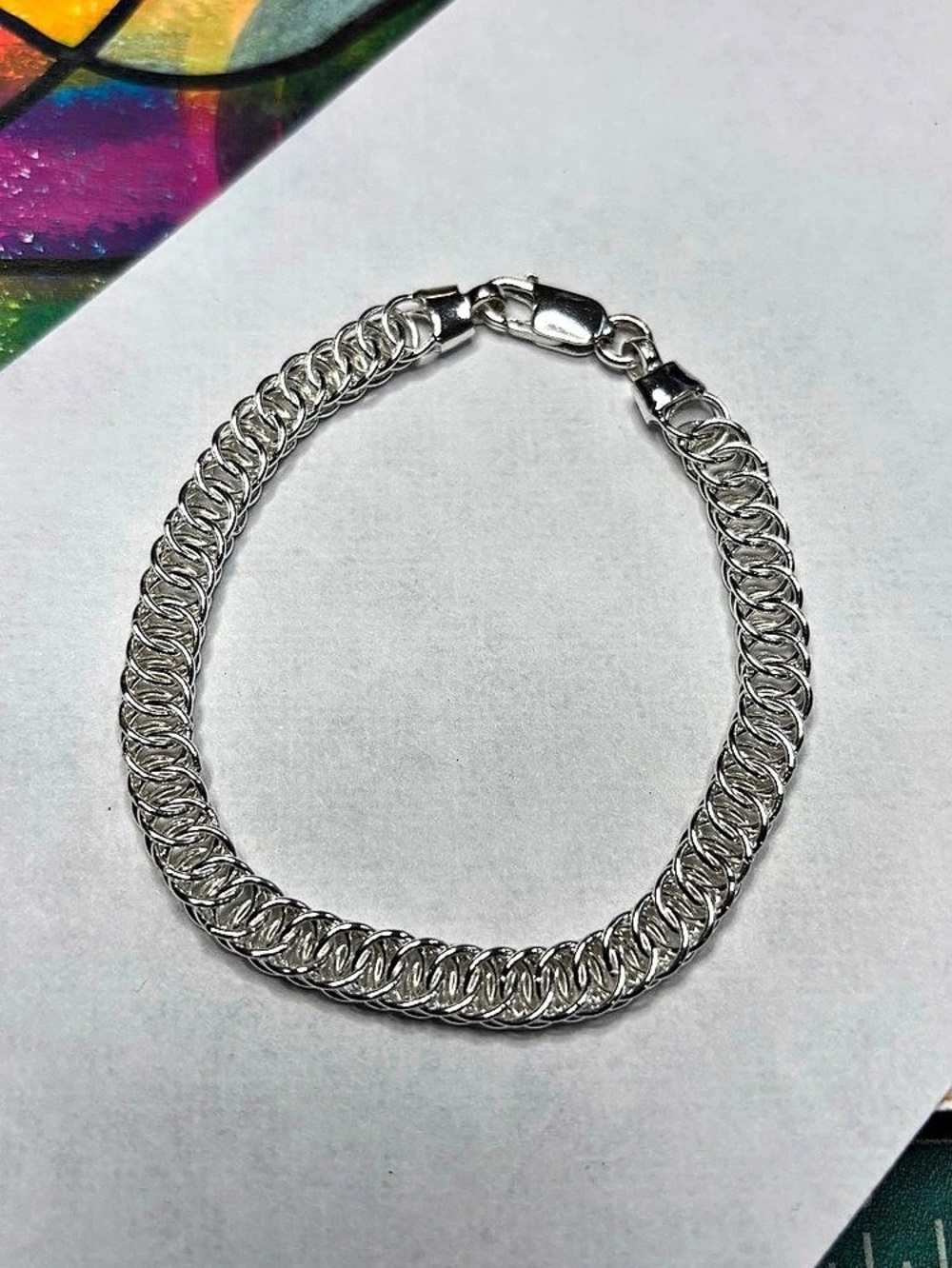Silver Chain Link Bracelet